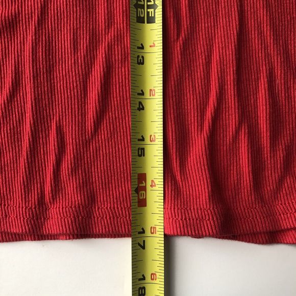 MNG Baisics Dress Ribbed Stretch Knit Scoop Neck Size XS - Picture 6 of 6